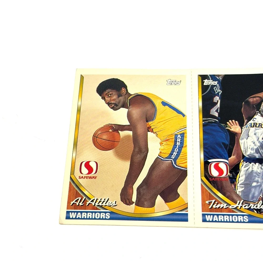 Topps Safeway Warriors Strip 1993 GS9 GS12 Hardaway Attles Buechler Alexander - Picture 2 of 11